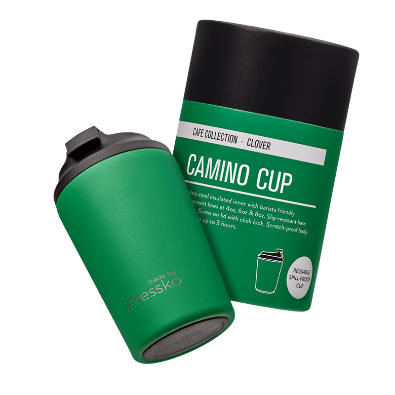 Reusable Cup | Camino 340ml/12oz - Clover Made By Fressko Coffee cup